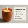Terracotta Jar Soy Candle – Eco-Friendly & Reusable