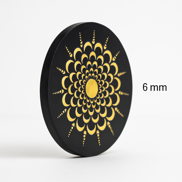 Handmade Mandala Dot Art Resin Coasters