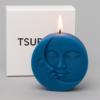 Sun Moon Face Soy Wax Candle