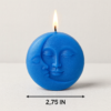 Sun Moon Face Soy Wax Candle