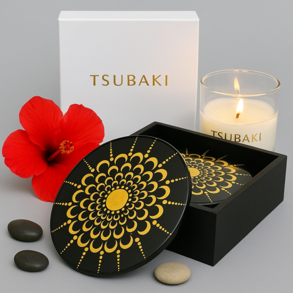 Handmade Mandala Dot Art Resin Coasters