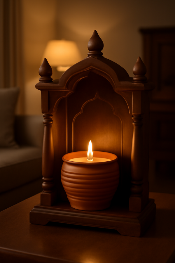 Terracotta Jar Soy Candle – Eco-Friendly & Reusable