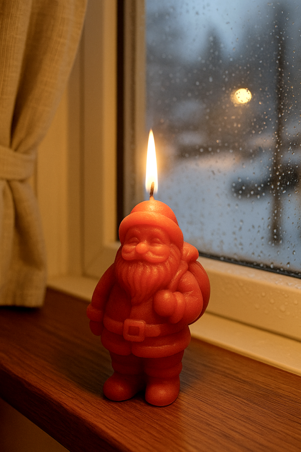Santa Claus Soy Wax Decorative Candles