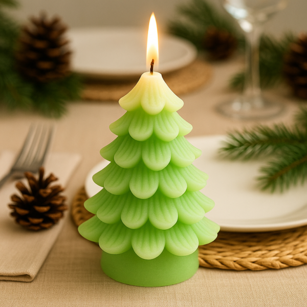 Christmas Tree Candle