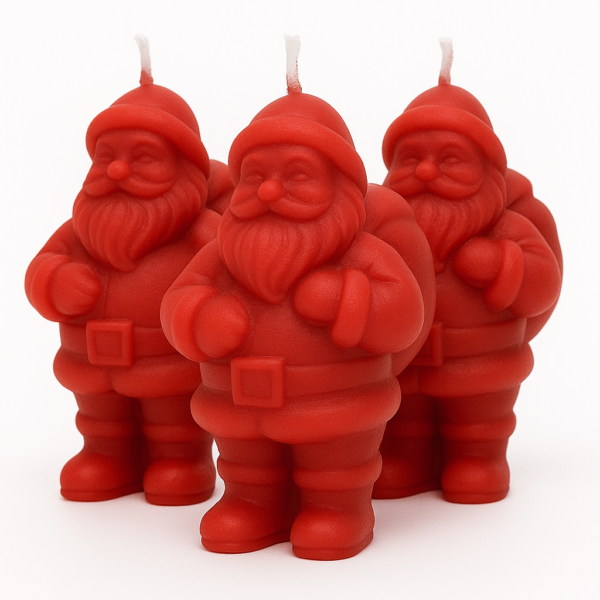 Santa Claus Soy Wax Decorative Candles
