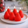 Strawberry Shape Soy Wax Candles