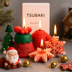 Soy Wax Christmas Candle Set of 3