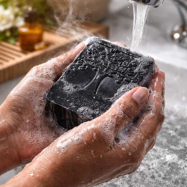 Charcoal Handmade Soap Set of 4 (120g Bars)