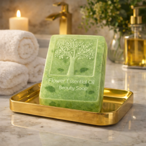 Tulsi Herbal Handmade Soap Set of 4 (120g Bars)