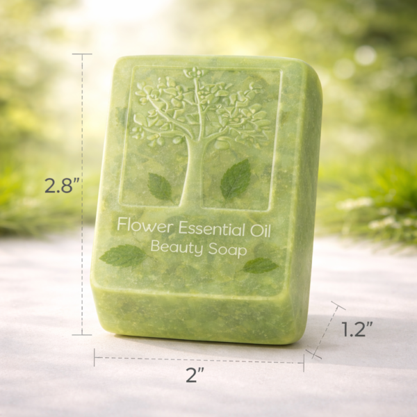 Tulsi Herbal Handmade Soap Set of 4 (120g Bars)