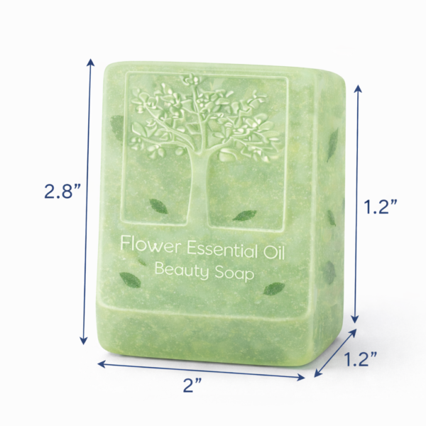 Tulsi Herbal Handmade Soap Set of 4 (120g Bars)