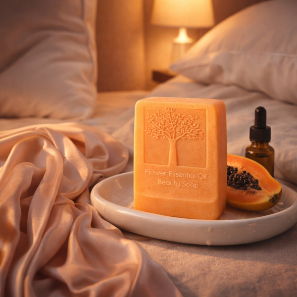 Papaya Milk Handmade Soap Set of 4 (120g Bars )