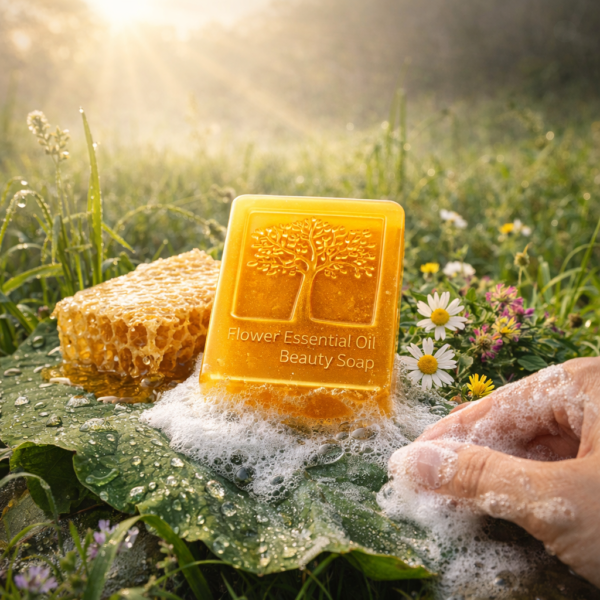 Honey Handmade Soap Set of 4 (120g Bars)