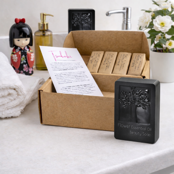 Charcoal Handmade Soap Set of 4 (120g Bars)