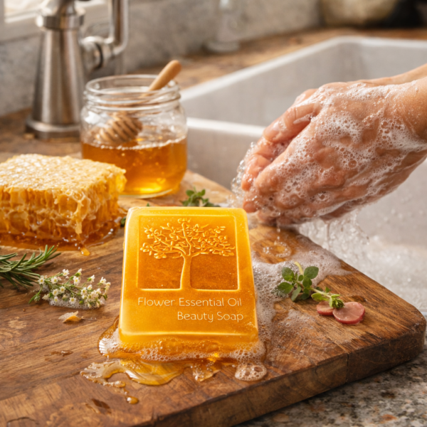 Honey Handmade Soap Set of 4 (120g Bars)