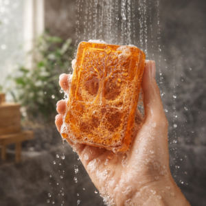 Honey Loofah Handmade Soap Set of 4 (120g Bars)