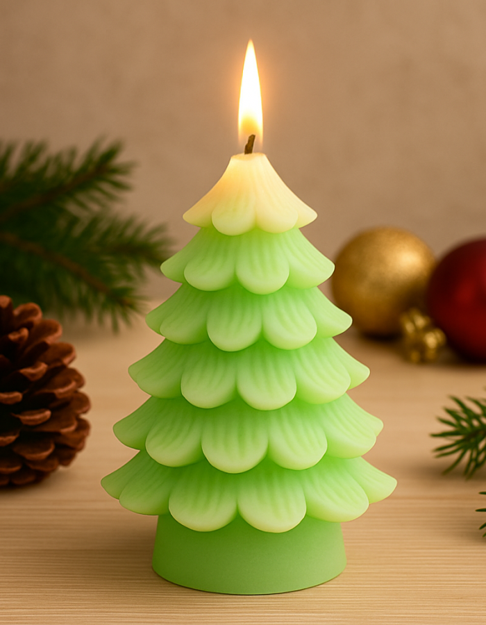Christmas Tree Candle