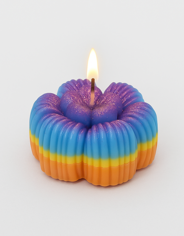 Flower Soy Wax Candle